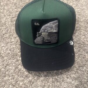 GOORIN BROS. The Farm The OG Tortoise Trucker Hat Cap Forest 101-1764 O/S NEW